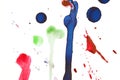 Ink splats Royalty Free Stock Photo