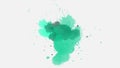 Ink splatter compositing. Abstract ink splatter transition. ink brush stroke, fluid art background, overlay, alpha matte compositi