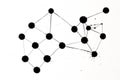 Ink spot network graph