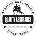Ink stamp Fitness Center Royalty Free Stock Photo
