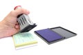 Ink stamper Royalty Free Stock Photo