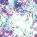 Tie Dye Wheel Print in Multicolour Royalty Free Stock Photo