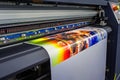Inkjet printing machine with generative stock & x28;AI& x29;.