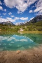 `Inkpots` in Banff National Park, Alberta, Canada Royalty Free Stock Photo