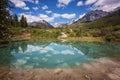 `Inkpots` in Banff National Park, Alberta, Canada Royalty Free Stock Photo