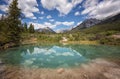 `Inkpots` in Banff National Park, Alberta, Canada Royalty Free Stock Photo