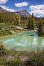 `Inkpots` in Banff National Park, Alberta, Canada Royalty Free Stock Photo