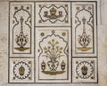 Inlaid marble, India