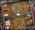 An Inlaid MidEastern Backgammon Board