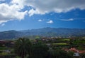 Inland Gran Canaria, view towards central mountains
