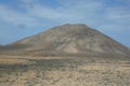 Inland Landscapes of Fuerteventura island in the Canary islands