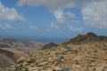 Inland Landscapes of Fuerteventura island in the Canary islands