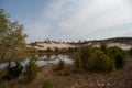 Inland Pond And Sand Dunes Off Of Lake Michigan Royalty Free Stock Photo