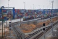 Inland Port Greer of South Carolina Ports Authority Royalty Free Stock Photo