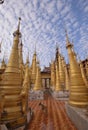 Inlay Shwe Inn Tain Myanmar In Dein Stupas