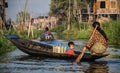 Going shopping with the little one, Inle Lake, Shan State, Myanmar