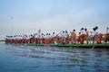 Myanmar Travel Images Boat race in the Phaung Daw Oo festival. Inle lake