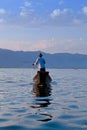 Inle Lake in Shan State, Myanmar Royalty Free Stock Photo