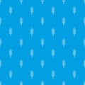 Inlet spike pattern seamless blue