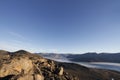 Inlet view of mountains from the community of Qikiqtarjuaq, Broughton Island