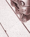 Inline freestyle roller skates Royalty Free Stock Photo