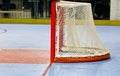 Inline hockey, the empty net and goal crease