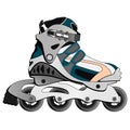 Inline Skate Boot Royalty Free Stock Photo