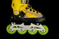 Inline skating skate boot Royalty Free Stock Photo