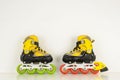 Inline skating skate boot Royalty Free Stock Photo