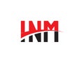 INM Letter Initial Logo Design Vector Illustration Royalty Free Stock Photo