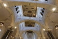 Inner of Basilica Saint Nicholas in Bari, Apulia, Italy