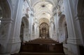 The inner of the Benedictine Abbey of Monte Maria Abtei Marienberg, Burgusio, Malles, South Tyrol, Italy