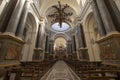 The inner of the Cathedral of Sant\'Eusebio in the city of Vercelli, Piedmont, Italy Royalty Free Stock Photo
