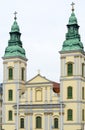 Inner-City Parish Church in Budapest, Hungary. Royalty Free Stock Photo