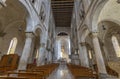 Inner of the Concathedral of Maria Assunta in Bitonto, Puglia, Italy Royalty Free Stock Photo