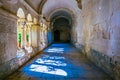 Inner corridor at the monastery saint paul de mausole in France Royalty Free Stock Photo