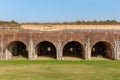 Inner Courtyard Arches at Historic Fort Morgan Alabama