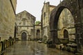 The inner courtyard of The Cathedral of Braga Royalty Free Stock Photo