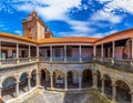 Inner courtyard of the cathedral of Viseu, Portugal