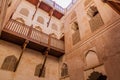 Inner courtyard of the Jabrin Castle, Om Royalty Free Stock Photo