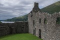 Inner courtyard of Kilchurn Castle, Loch Awe, Argyll and Bute, Scotland