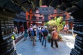 The inner courtyard of the living Goddess Kumari in Kathmandu, N