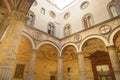 Inner courtyard of Palazzo Vecchio in Florence, Italy