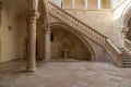 Inner courtyard of Rector's palace in Dubrovnik, Croatia