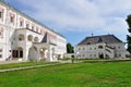 Inner courtyard of Ryazan Kremlin, Russia Royalty Free Stock Photo