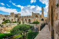 Inner courtyard of the tower of David in Jerusalem, Israel