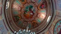 The cupola of Transfiguration Church of Basilian Monastery, Hoshiv, Ukraine