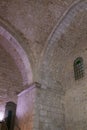 The inner hall of the Grave of Samuel - The Prophet. Located in An-Nabi Samwil also al-Nabi Samuil - Palestinian village in Jerusa