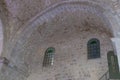 The inner hall of the Grave of Samuel - The Prophet. Located in An-Nabi Samwil also al-Nabi Samuil - Palestinian village in Jerusa