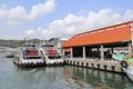 Inner harbor of gushan ferry pier